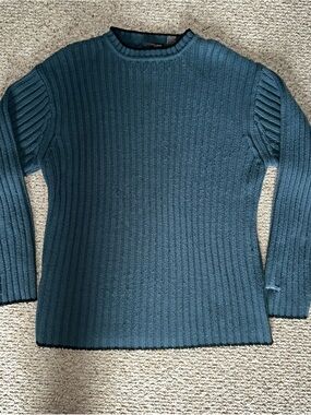 Point Zero Crew Neck Sweater - Teal